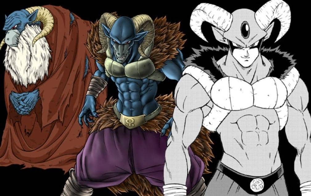 Beberapa wujud Moro - Dragon Ball Super