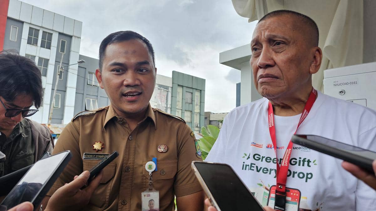 Kepala Bidang Pengendalian Pencemaran dan Kerusakan Lingkungan Dinas Lingkungan Hidup Kota Tagerang, Hendri Syahputra