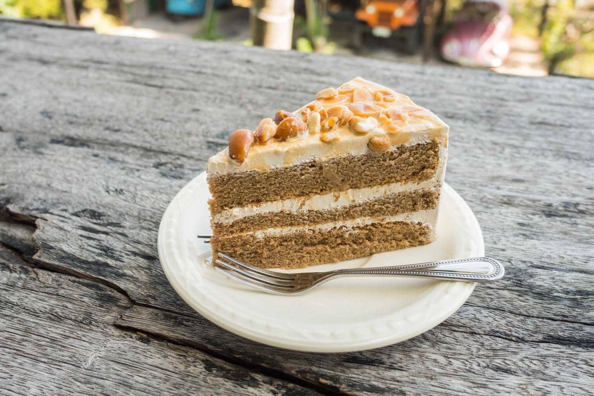 ilustrasi peanut butter cake