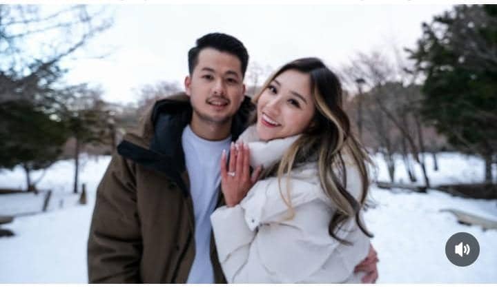 Audrey Vanessa dilamar di Jepang