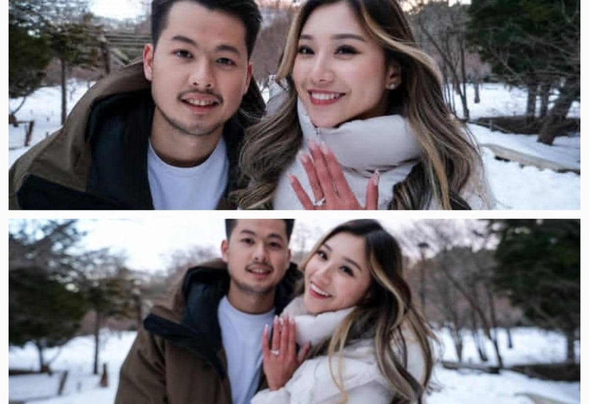 Audrey Vanessa dilamar di Jepang