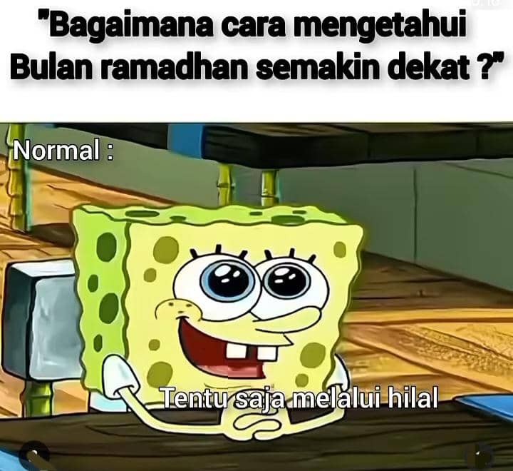 meme menjelang Ramadan 