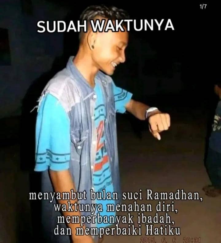 meme menjelang Ramadan 