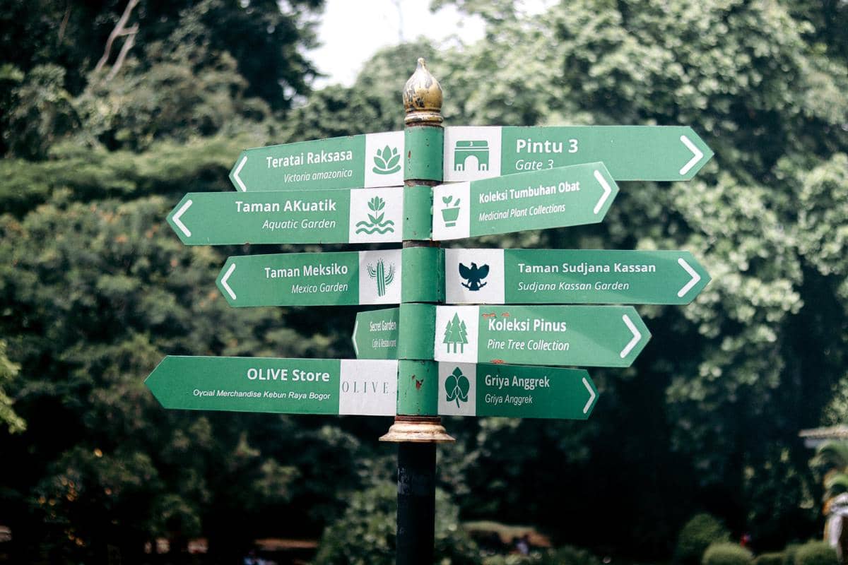 ilustrasi Kebun Raya Bogor