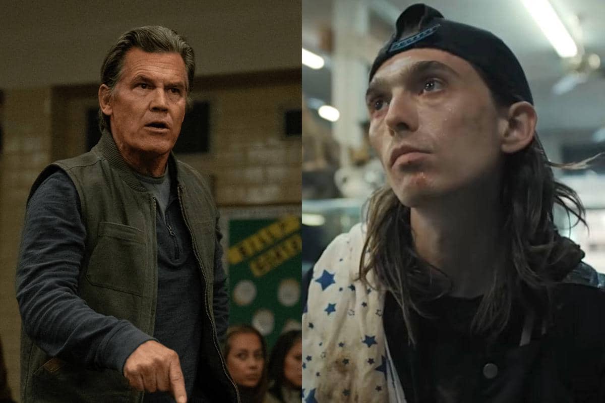 Josh Brolin dan Austin Abrams dalam film Weapons
