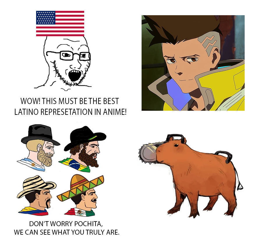 meme anime tentang kapibara