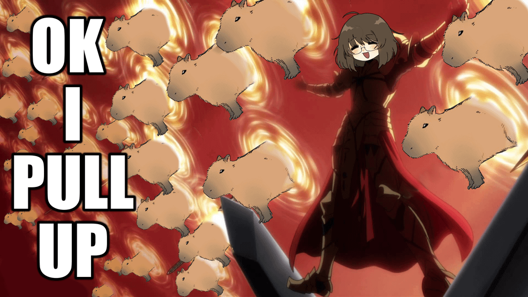 meme anime tentang kapibara