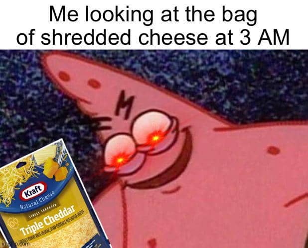 meme kartun tentang keju