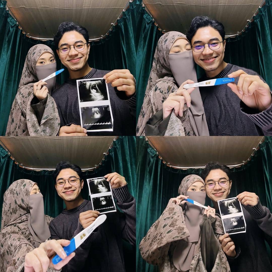 Fiki Naki dan istri umumkan kehamilan.