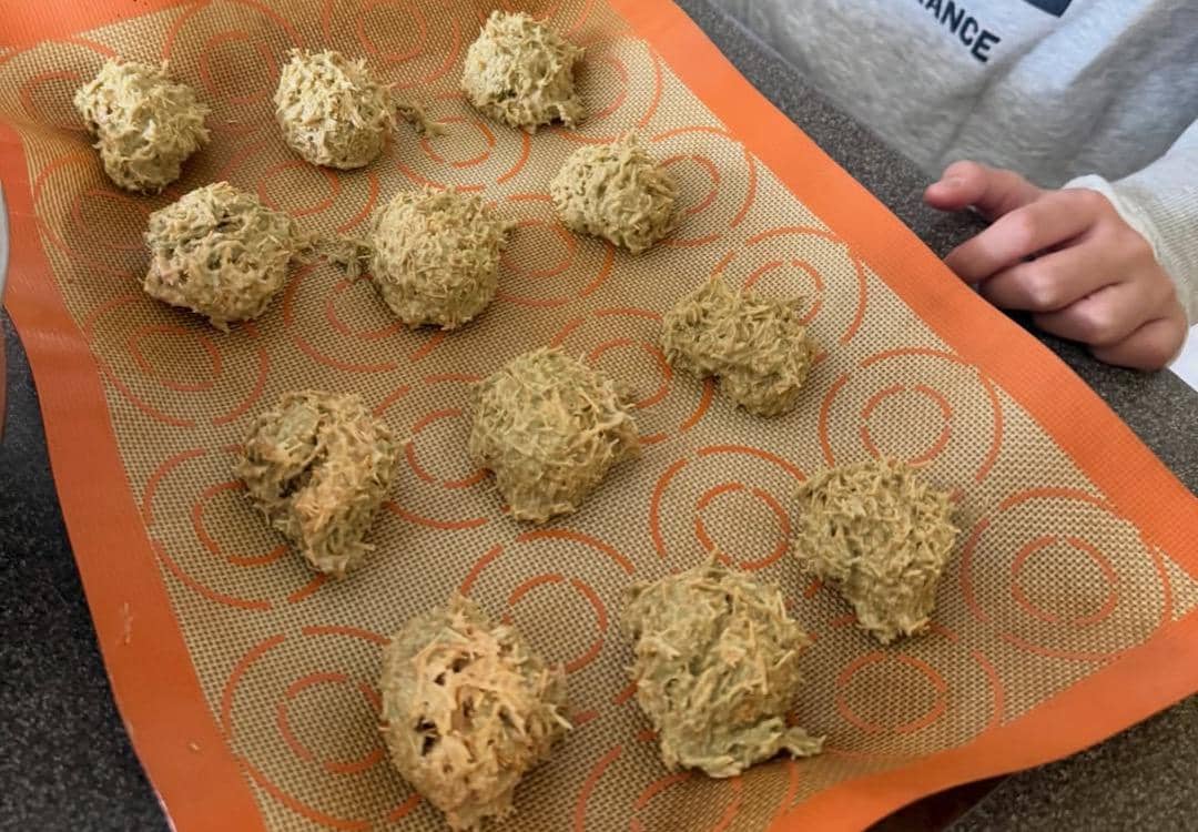 ilustrasi adonan kunafa 