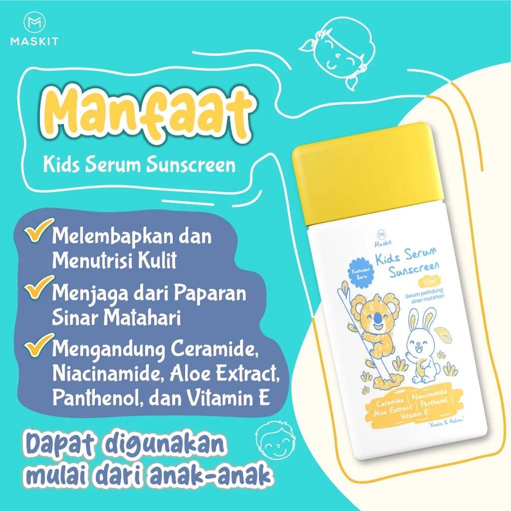 Maskit Kids Serum Sunscreen