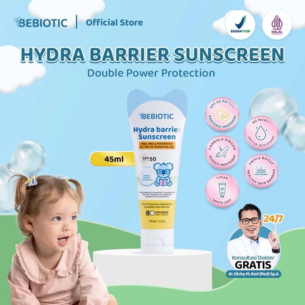 Bebiotic Hydra Barrier Sunscreen Bayi