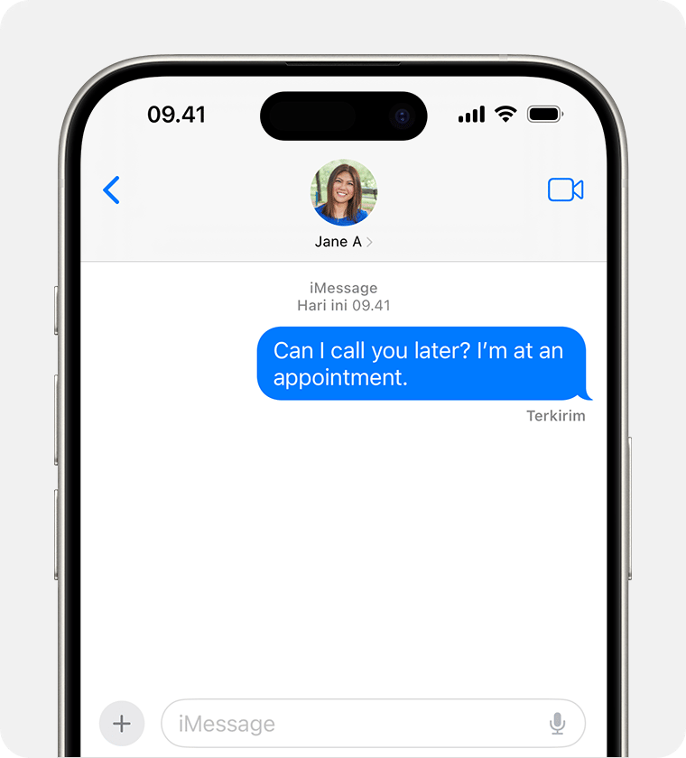 fitur iMessage pada iPhone