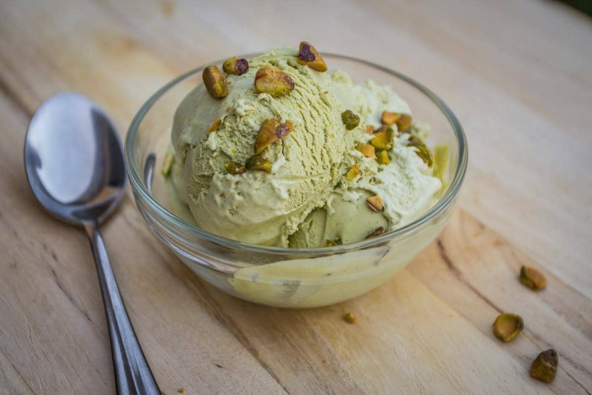 ilustrasi pistachio gelato