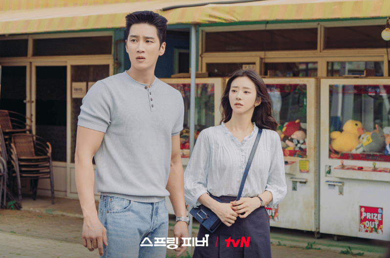 Ahn Bo Hyun dan Lee Joo Bin di drama Spring Fever