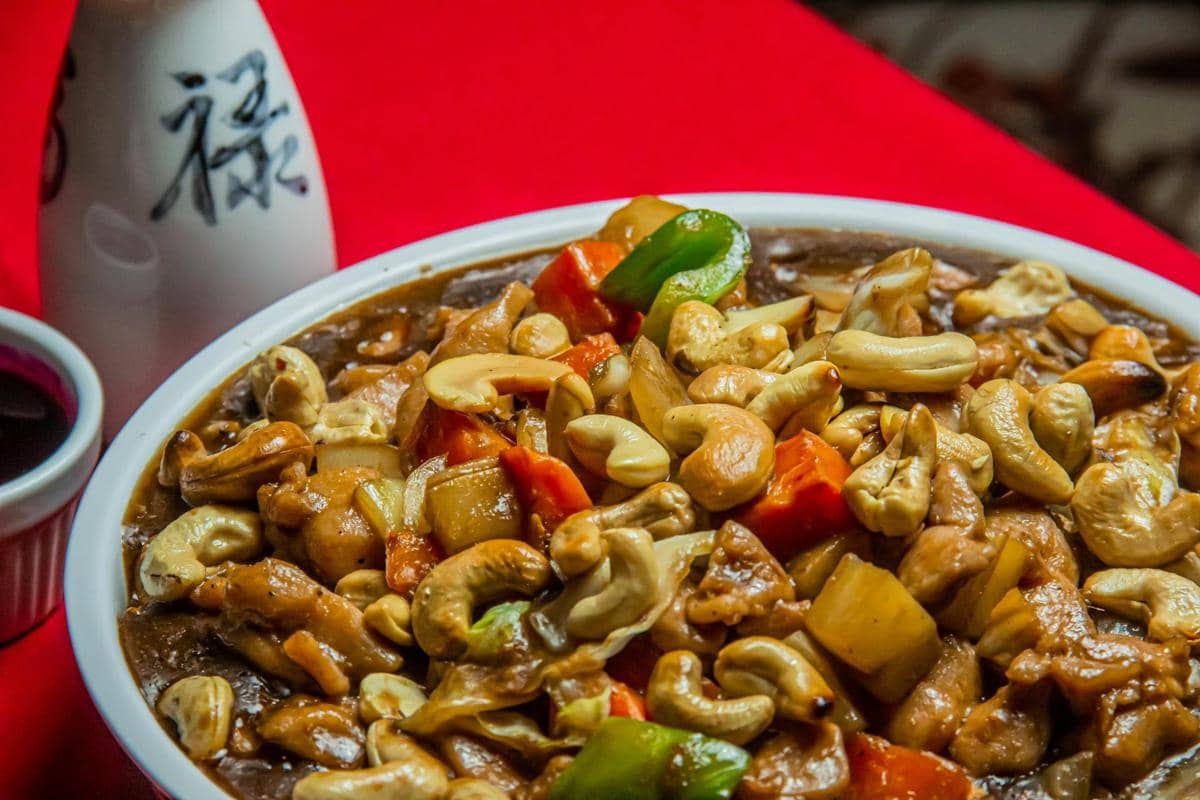 ilustrasi cashew chicken