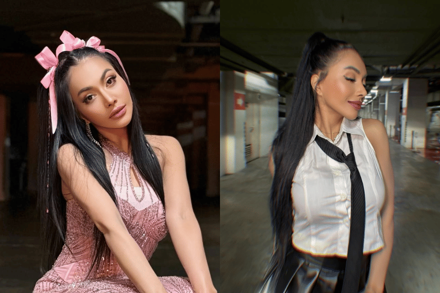 hairstyle ala Denada