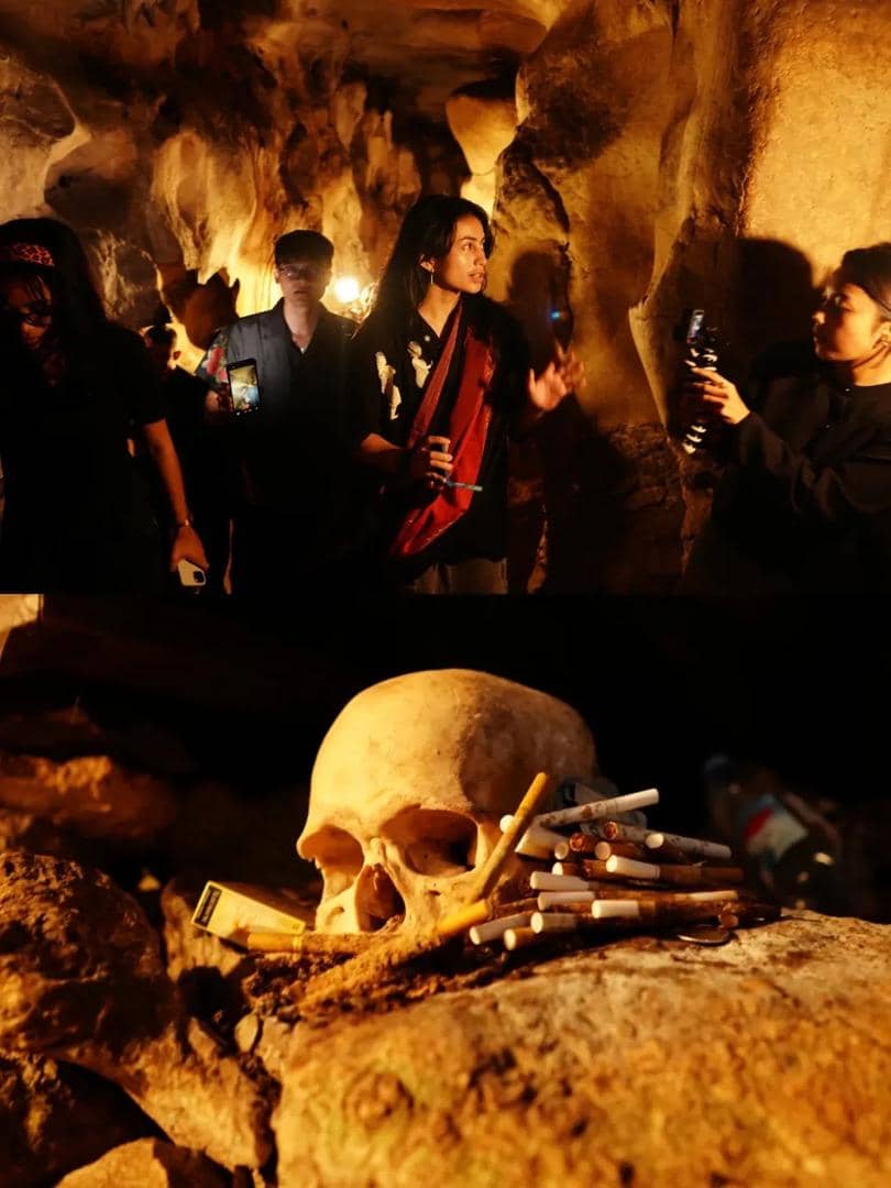 Sintya Marisca saat liburan di Tana Toraja