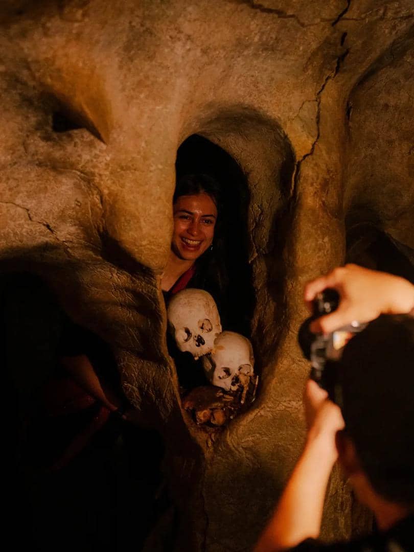 Sintya Marisca saat liburan di Tana Toraja