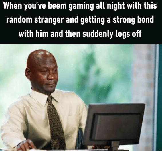 momen sedih saat main game