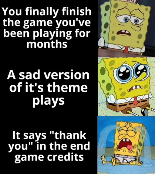 momen sedih saat main game