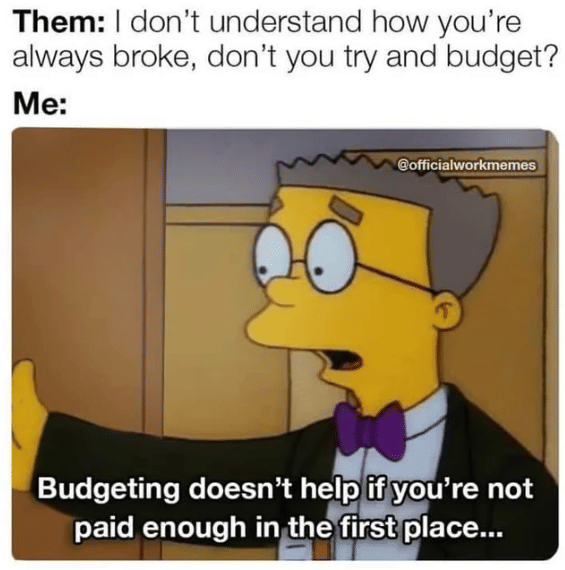 meme kerja mulu, tapi tetap bokek