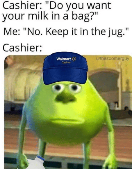 meme pertanyaan kasir