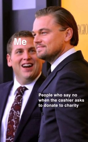 meme pertanyaan kasir