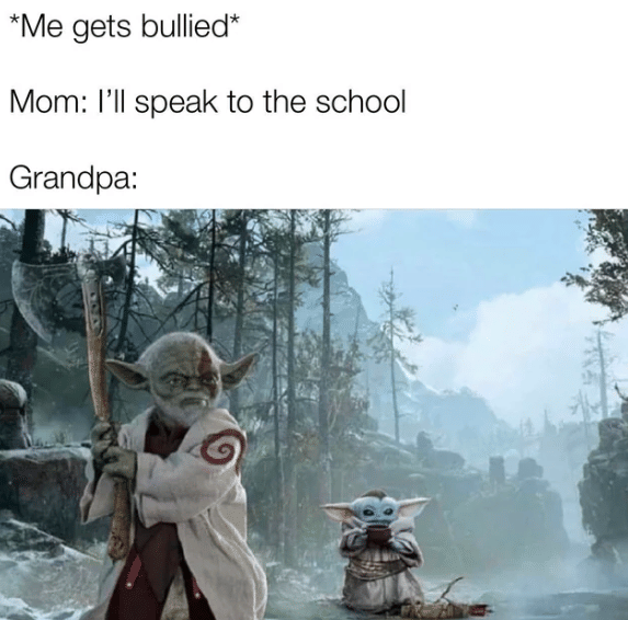 meme hal baik tentang kakek