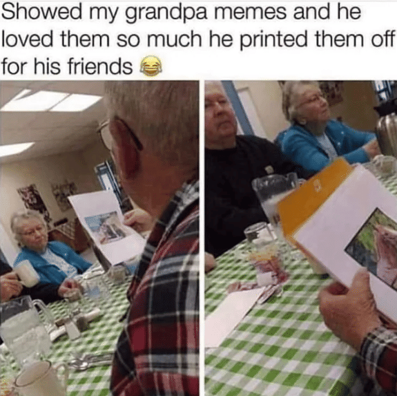 meme hal baik tentang kakek