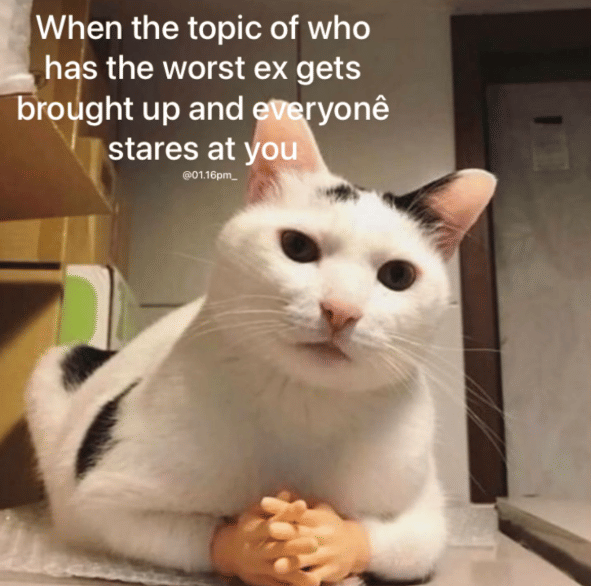 meme membahas mantan