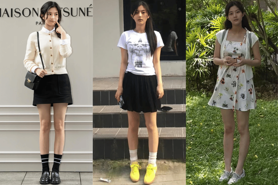 OOTD feminin ala Shin Eun Soo