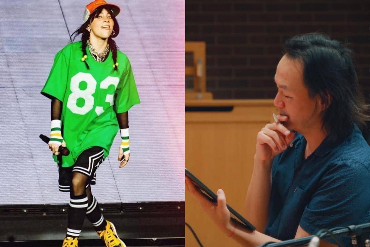 potret Billie Eilish dan Christopher Tin