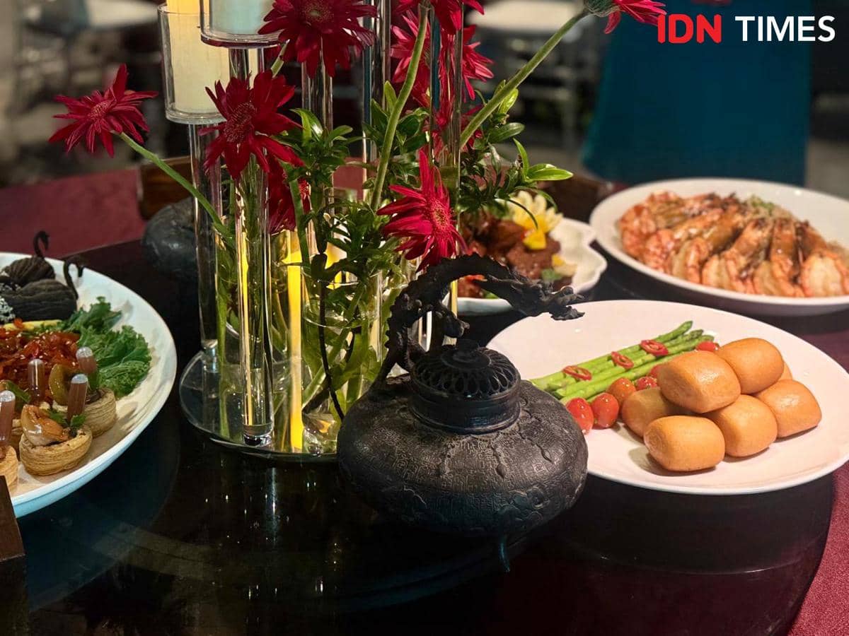 Potret menu Imlek di Sheraton Surabaya Hotel & Towers