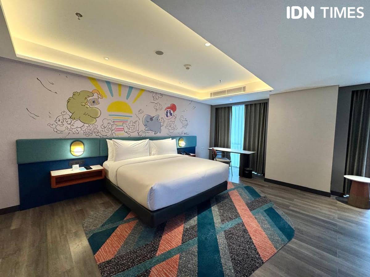 Potret kamar di Aloft Surabaya Pakuwon City