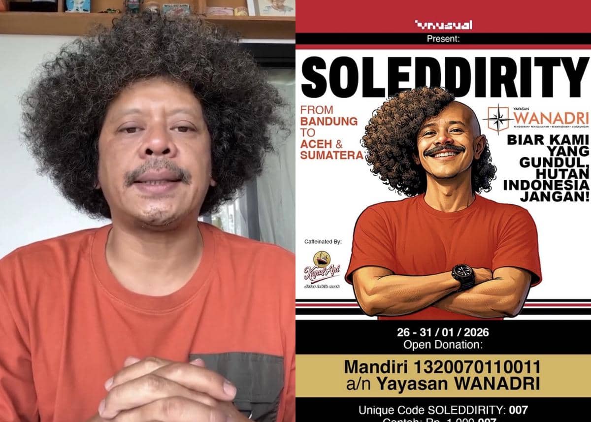 Eddi Brokoli siap gundul untuk bantu korban bencana Sumatra