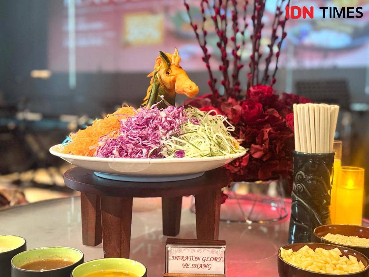 Potret menu Imlek di Sheraton Surabaya Hotel & Towers