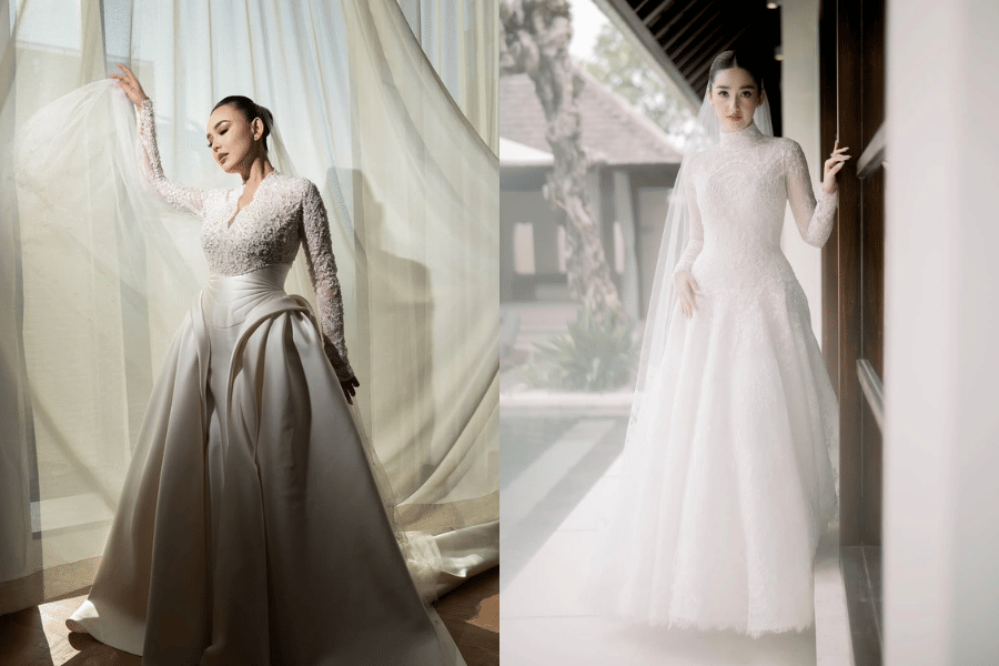 Gaya Pernikahan Amanda Manopo Vs. Ranty Maria