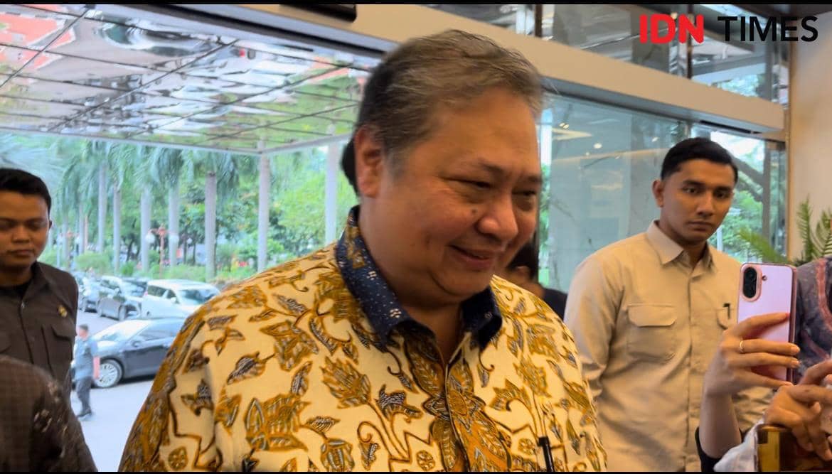 Koreksi IHSG Mereda, Airlangga: Alhamdulillah Wa Syukurillah