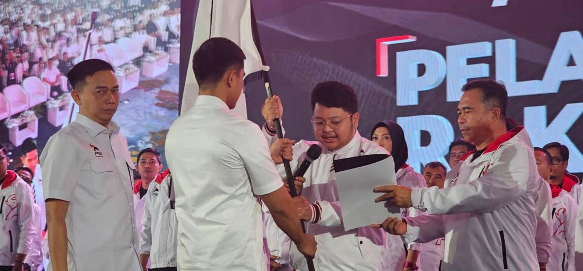 Pelantikan dan Rakorwil PSI Sulsel dan Sulbar di Hotel Claro Makassar, Rabu (28/1/2026)