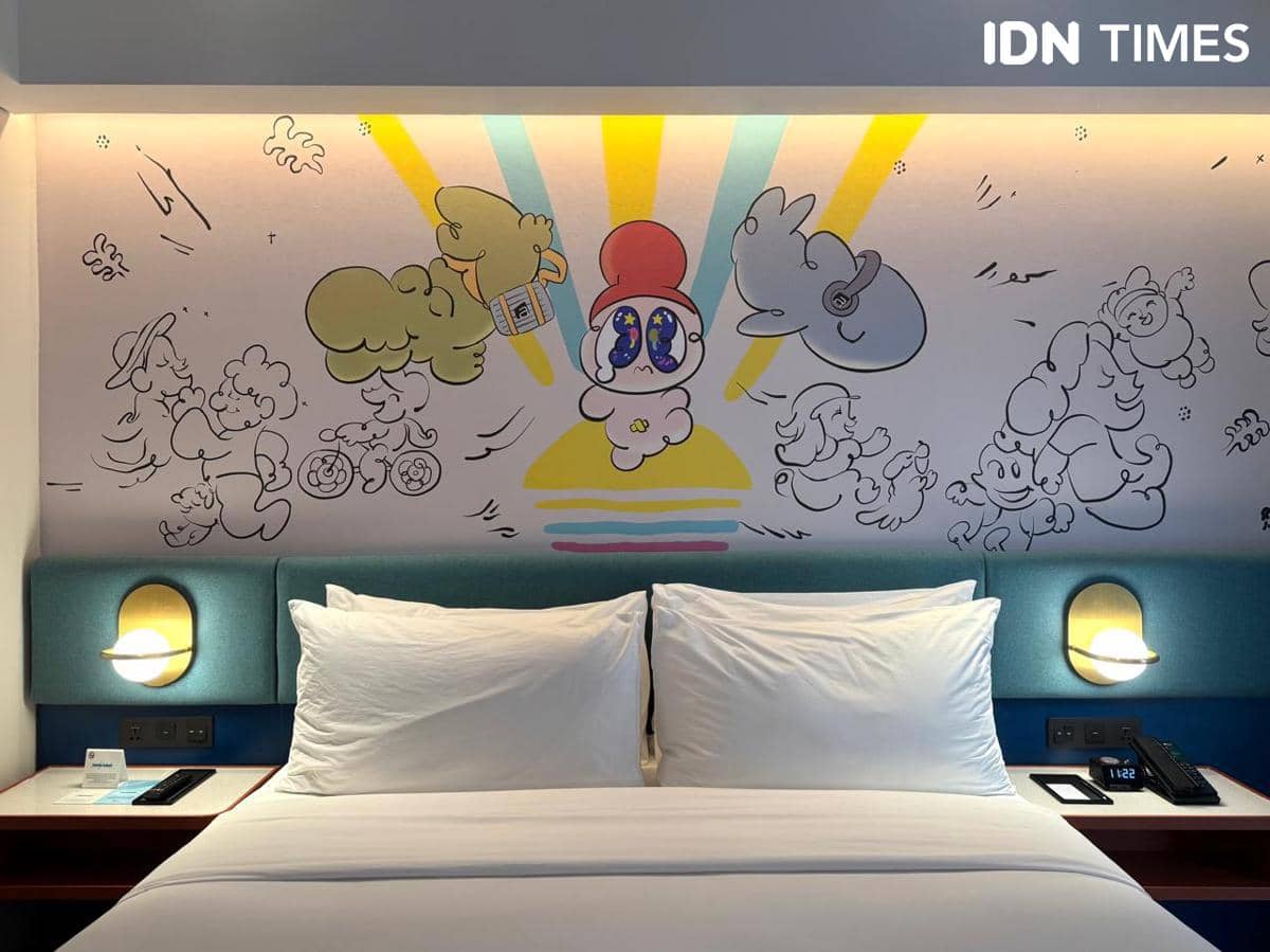 Potret kamar di Aloft Surabaya Pakuwon City