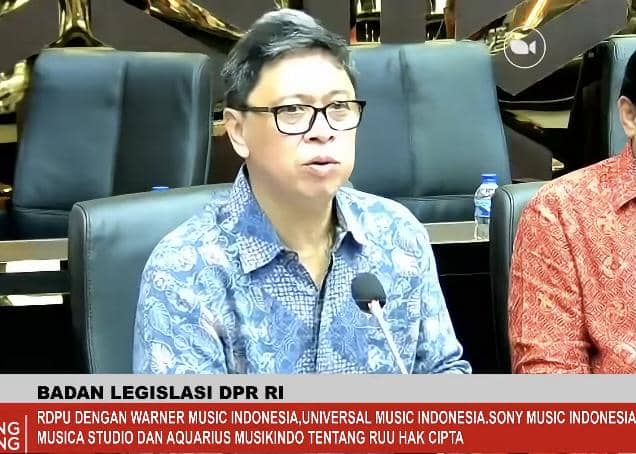 Rapat Dengar Pendapat Umum (RDPU) Baleg DPR RI terkait Revisi Undang-Undang Hak Cipta, Rabu (28/1/2026)