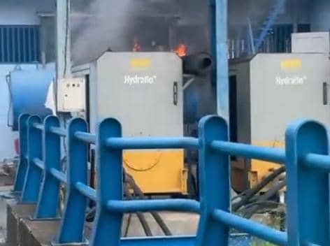 Pompa air di polder Kalimati, Kota Bekasi meledak