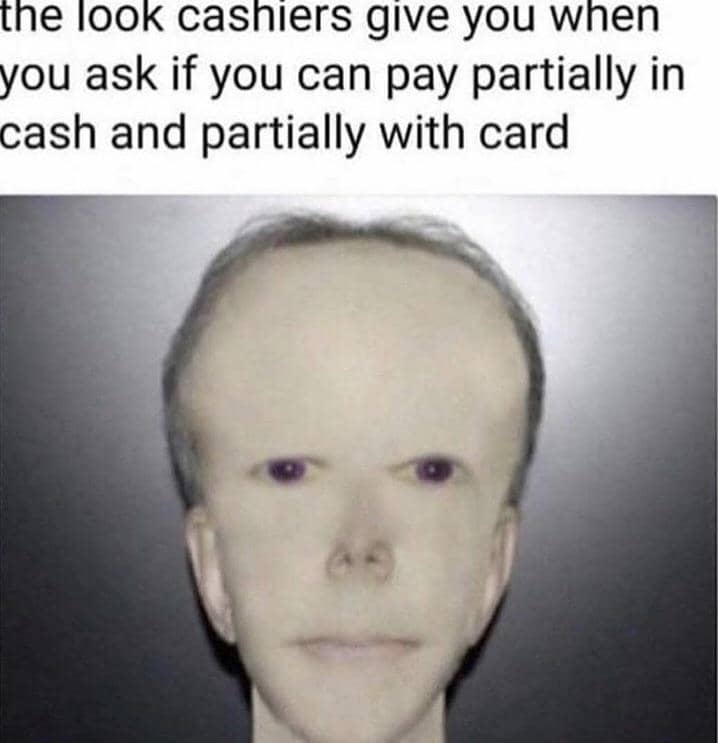 meme pertanyaan kasir