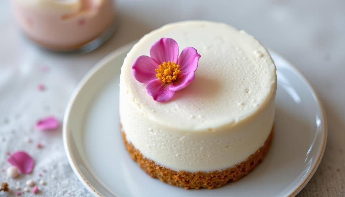 ilustrasi tofu cheesecake