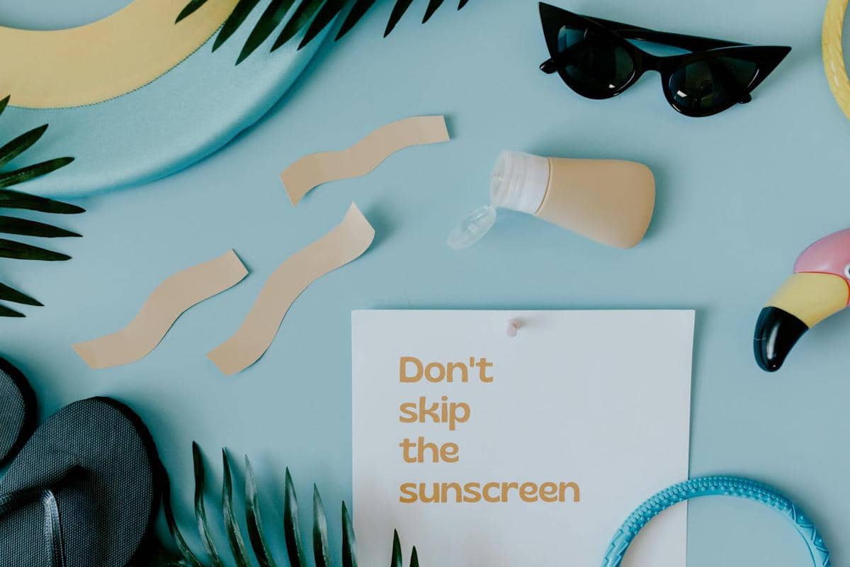 ilustrasi sunscreen