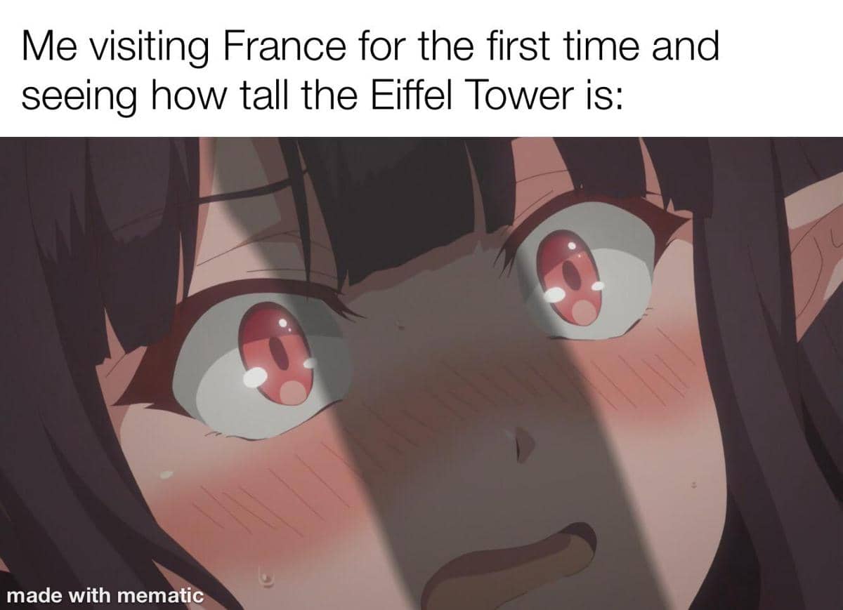 meme anime tentang tinggi