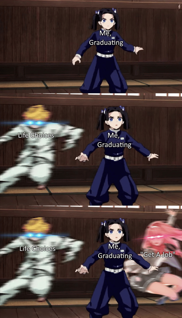 meme anime tentang kelulusan