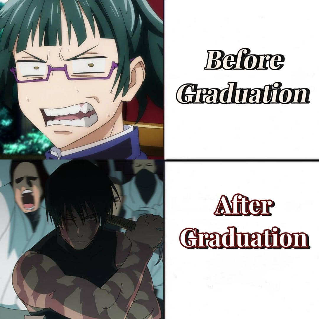 meme anime tentang kelulusan