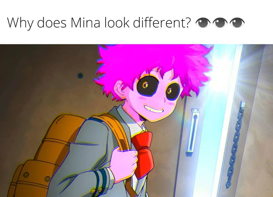 meme Mina Ashido